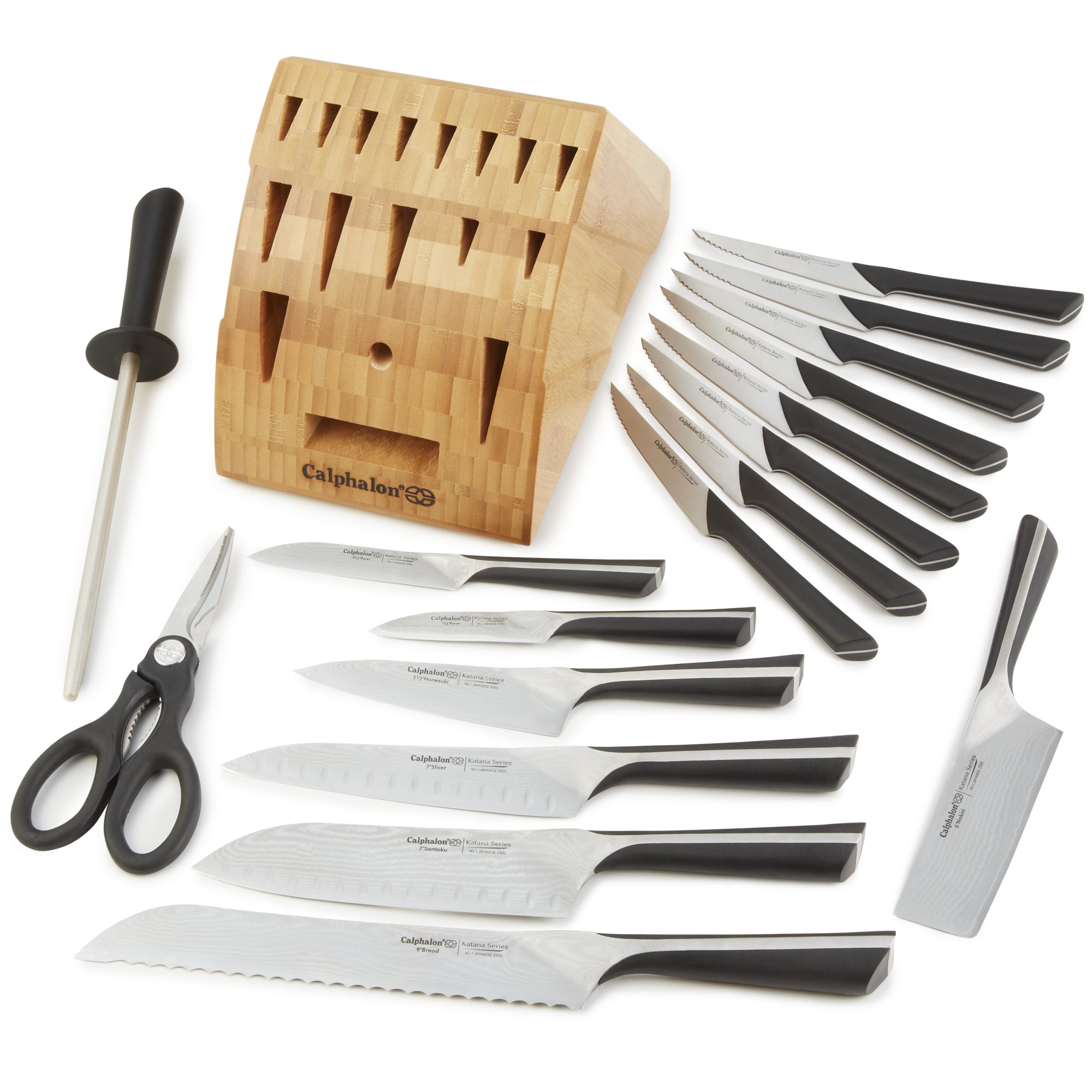 Calphalon Katana Series 18pc. Cutlery Set CalphalonUSAStore