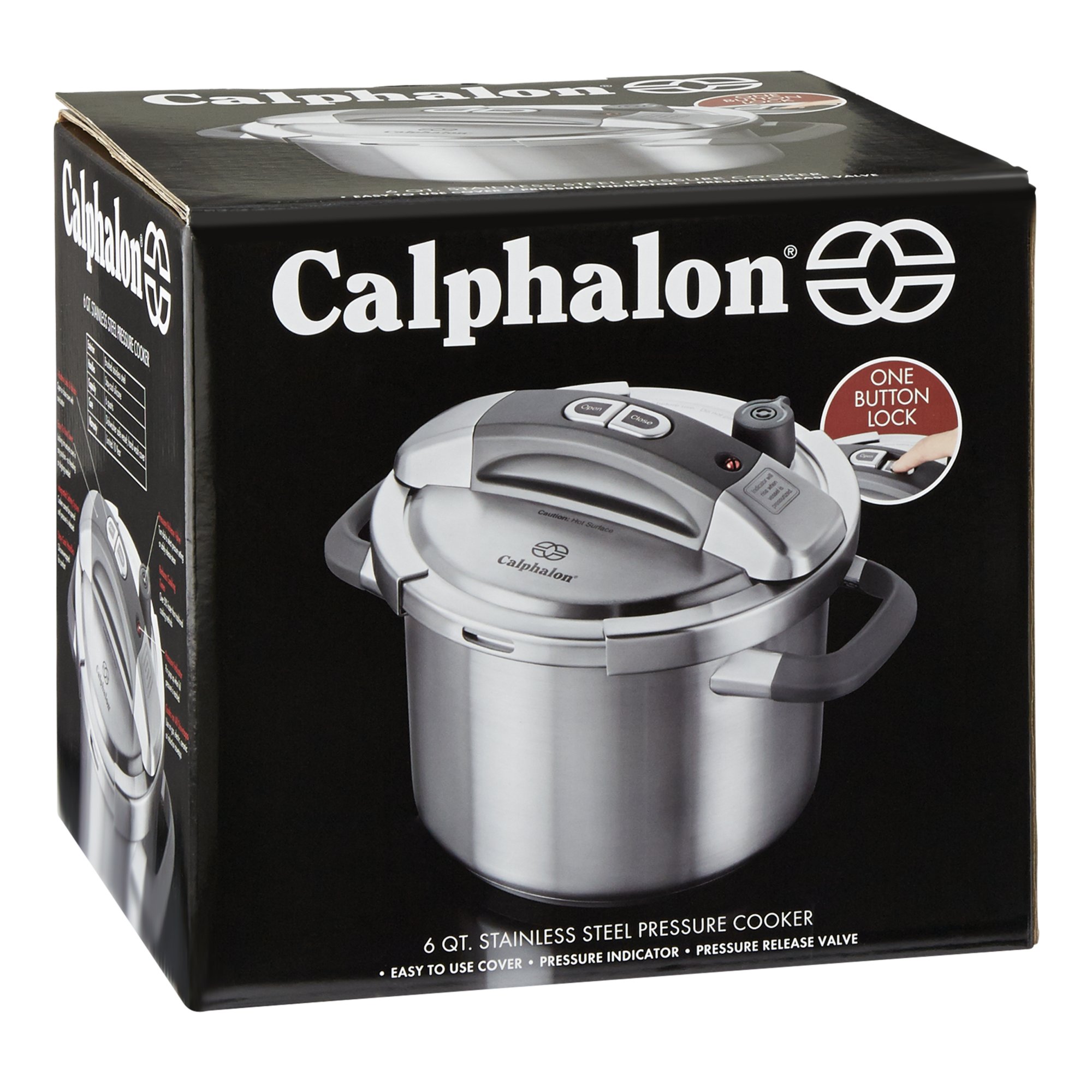 Calphalon 6 Qt. Stainless Steel Pressure Cooker