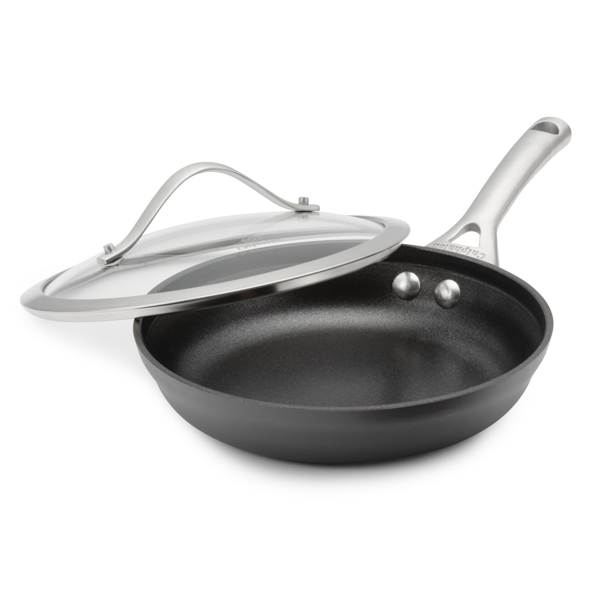 Calphalon Premier Space Saving Nonstick 12Inch Everyday Pan with Lid