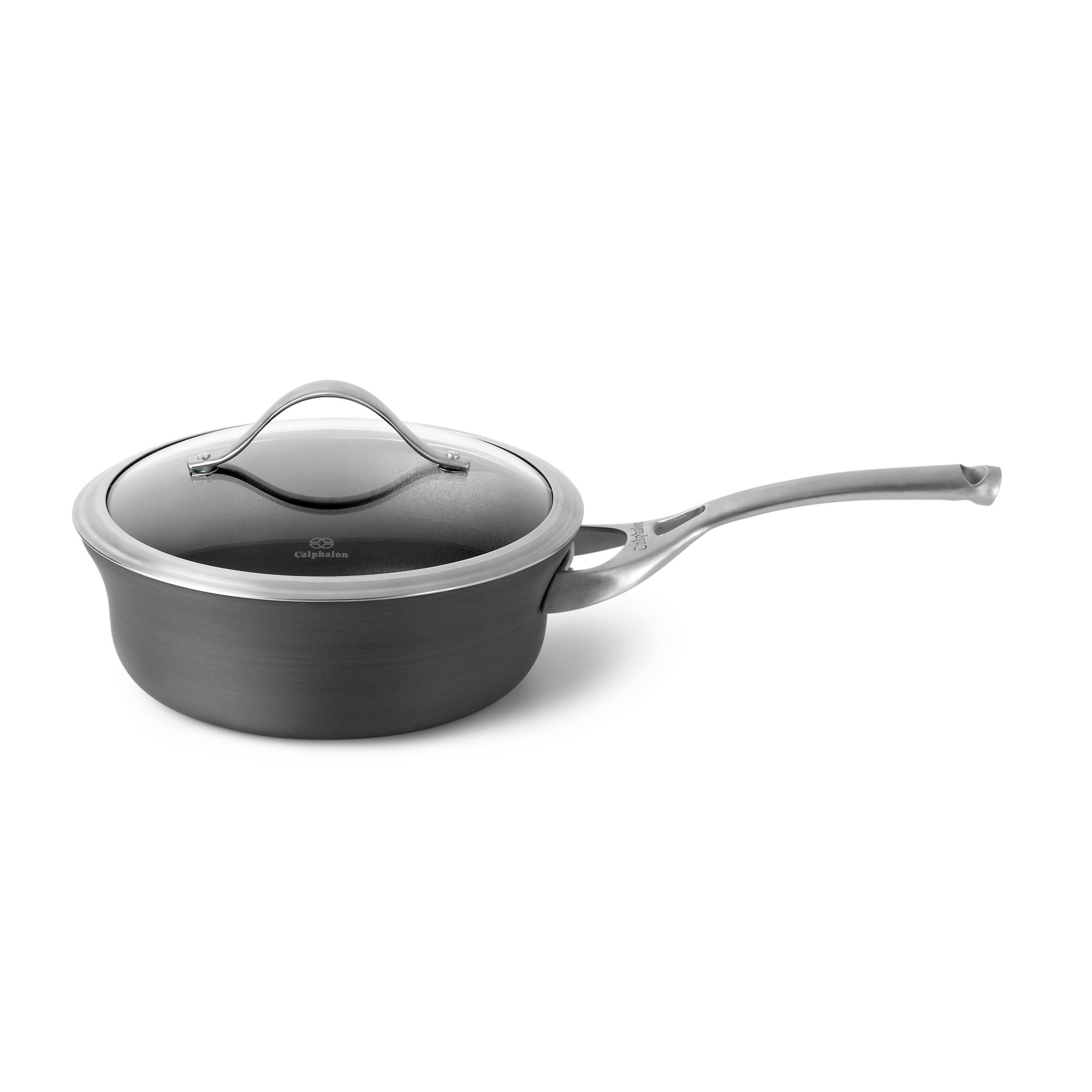 Calphalon Contemporary Nonstick 2.5qt. Shallow Sauce Pan with Cover
