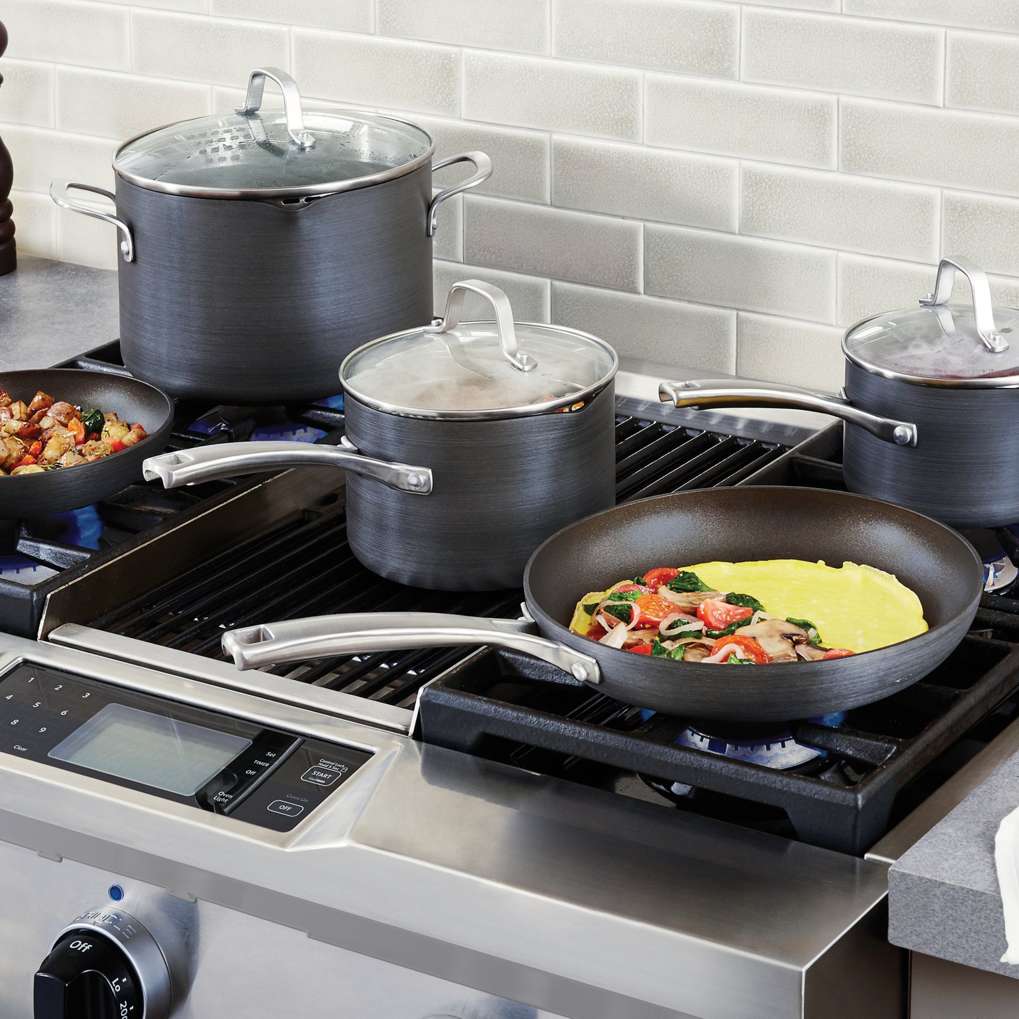 Calphalon Classic™ Nonstick 8pc. Cookware Set CalphalonUSAStore