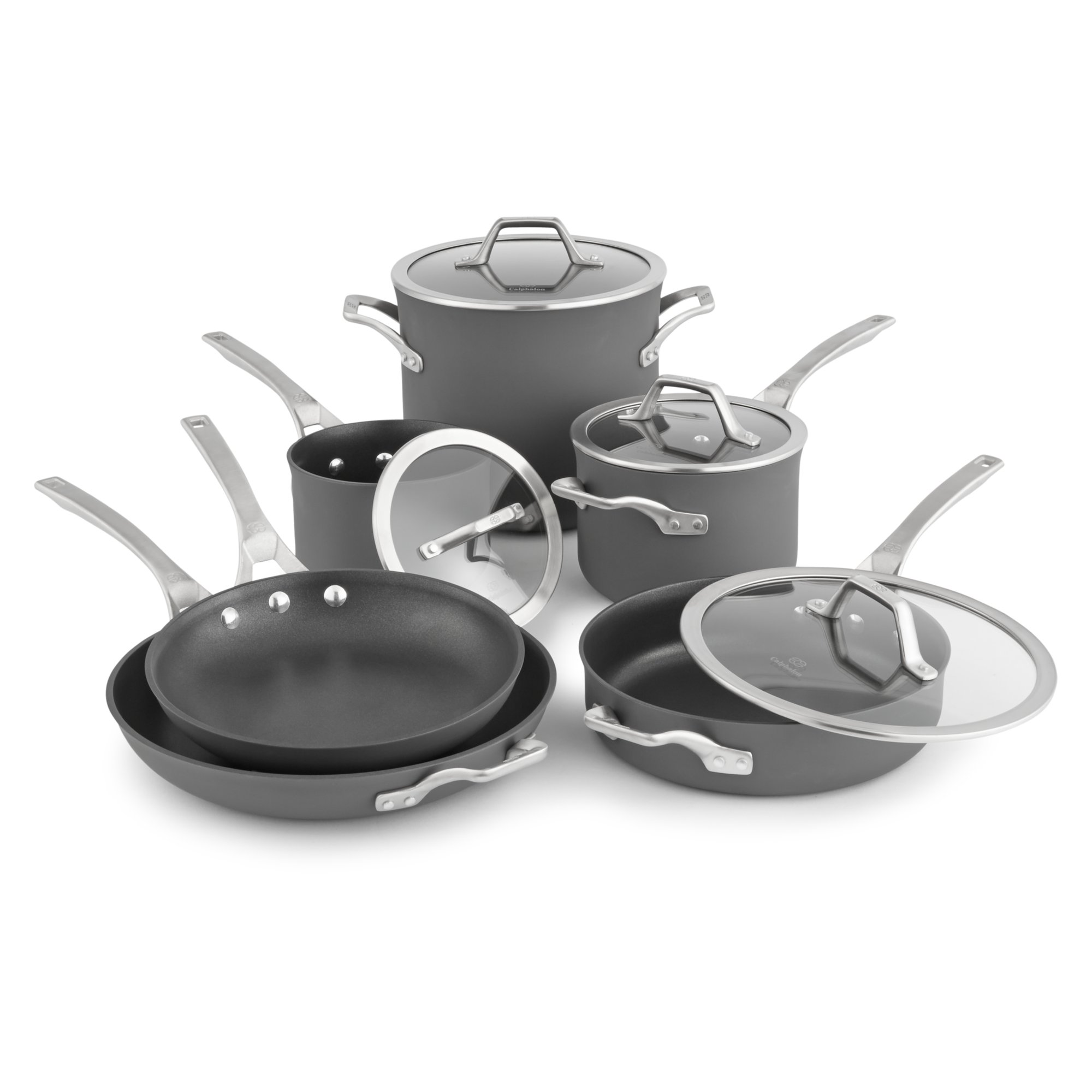 Calphalon Signature™ Nonstick 10pc. Cookware Set CalphalonUSAStore