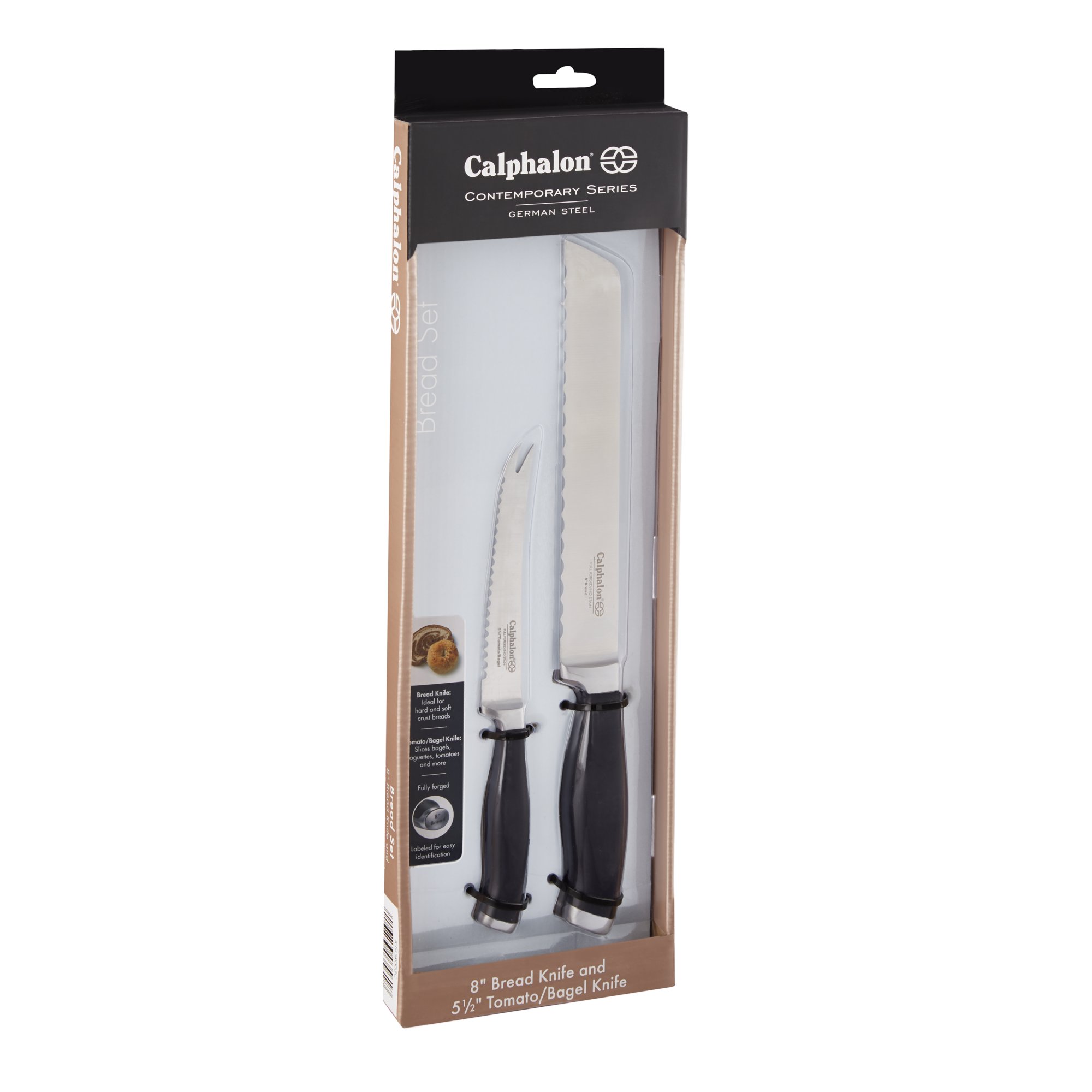Calphalon Contemporary 2pc. Bread Knife Set CalphalonUSAStore