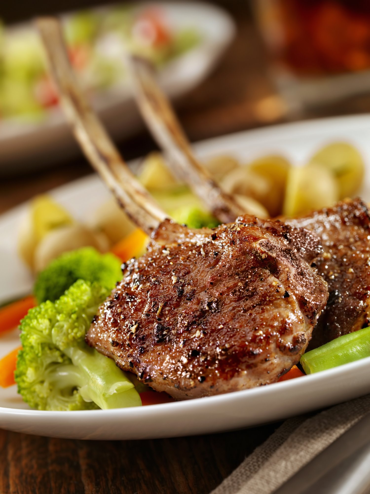 Grilled Lamb Chops with Mint Hollandaise CalphalonUSAStore