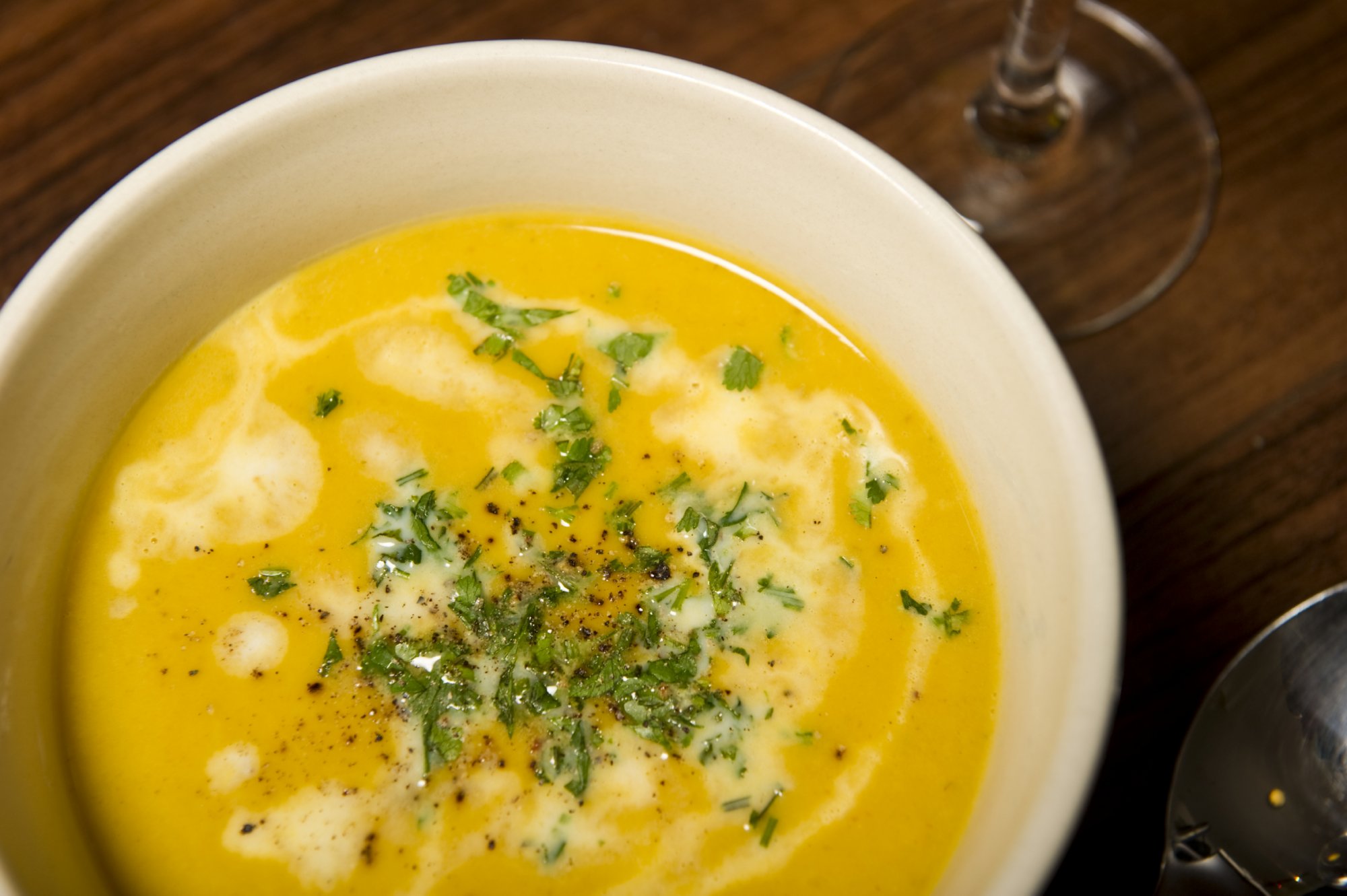 Pumpkin Soup with Herbes de Provence CalphalonUSAStore