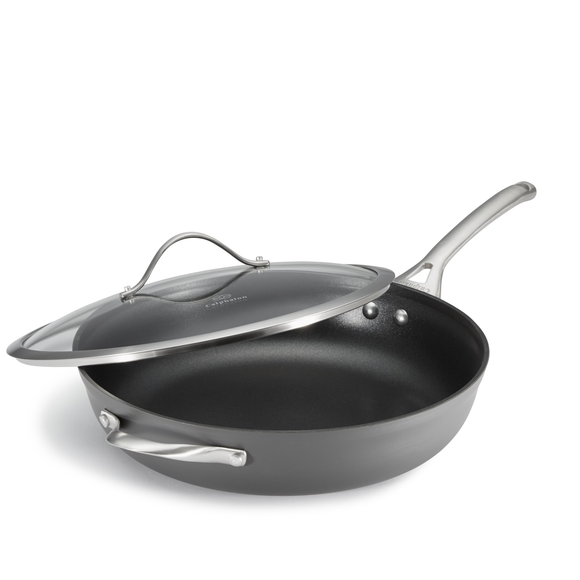 Calphalon Contemporary Nonstick 13in. Deep Skillet with Cover