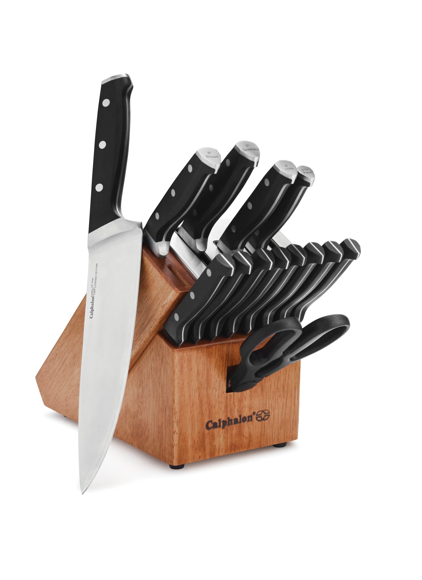 knife block with sharpener