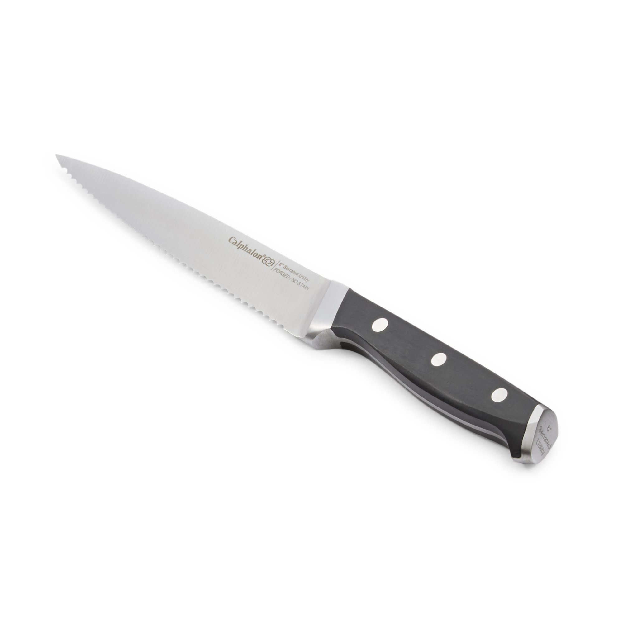 Calphalon Classic Cutlery 6in. Serrated Utility Knife CalphalonUSAStore