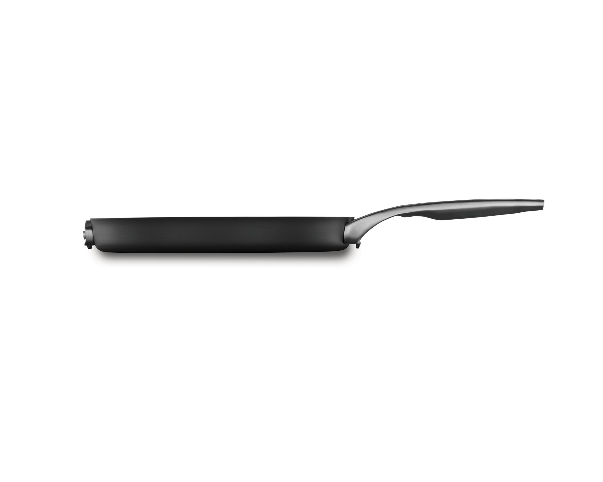 Calphalon Premier™ Space Saving Hard Anodized Nonstick 12-in. Round Grill Pan
