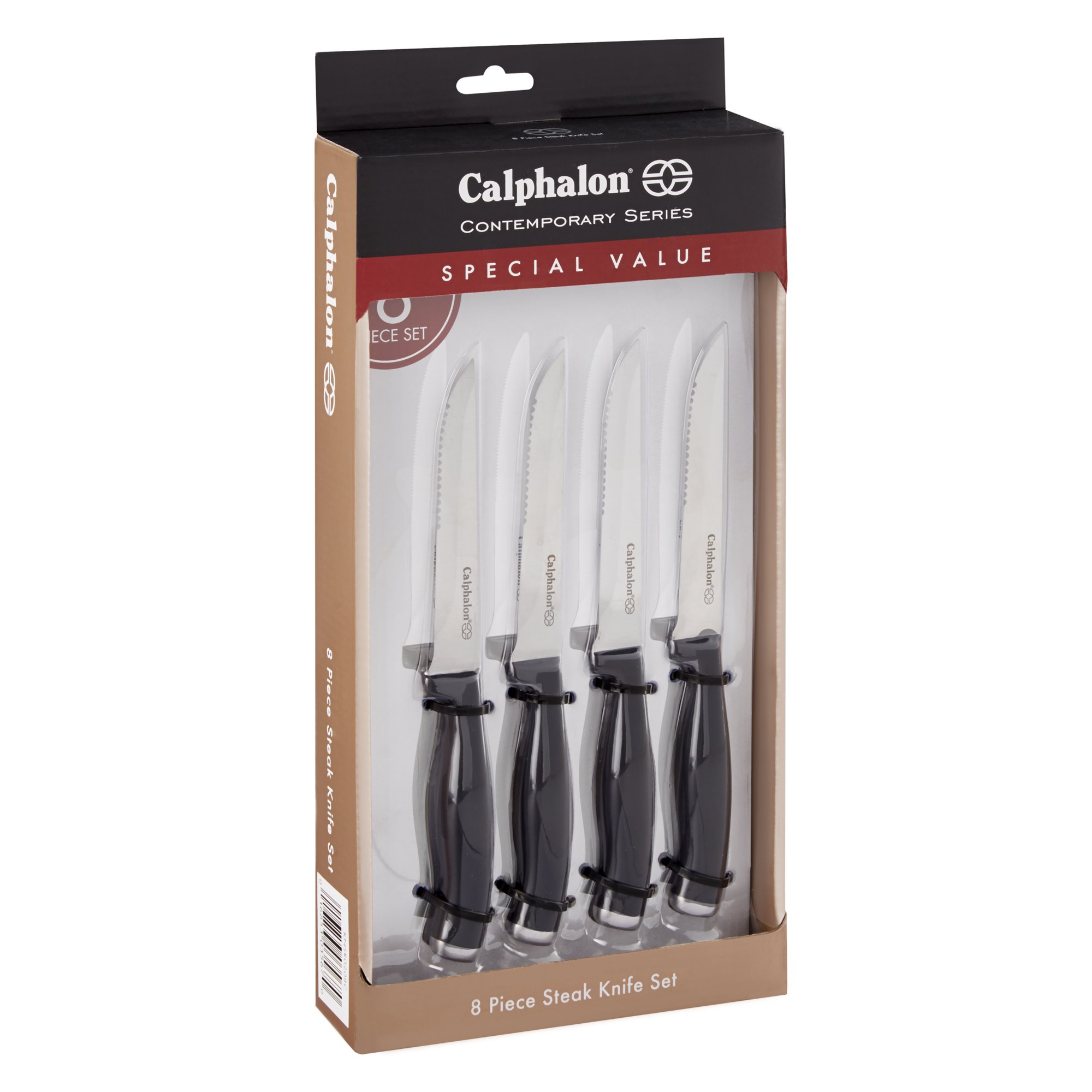 Calphalon Contemporary 8pc. Steak Knife Set CalphalonUSAStore