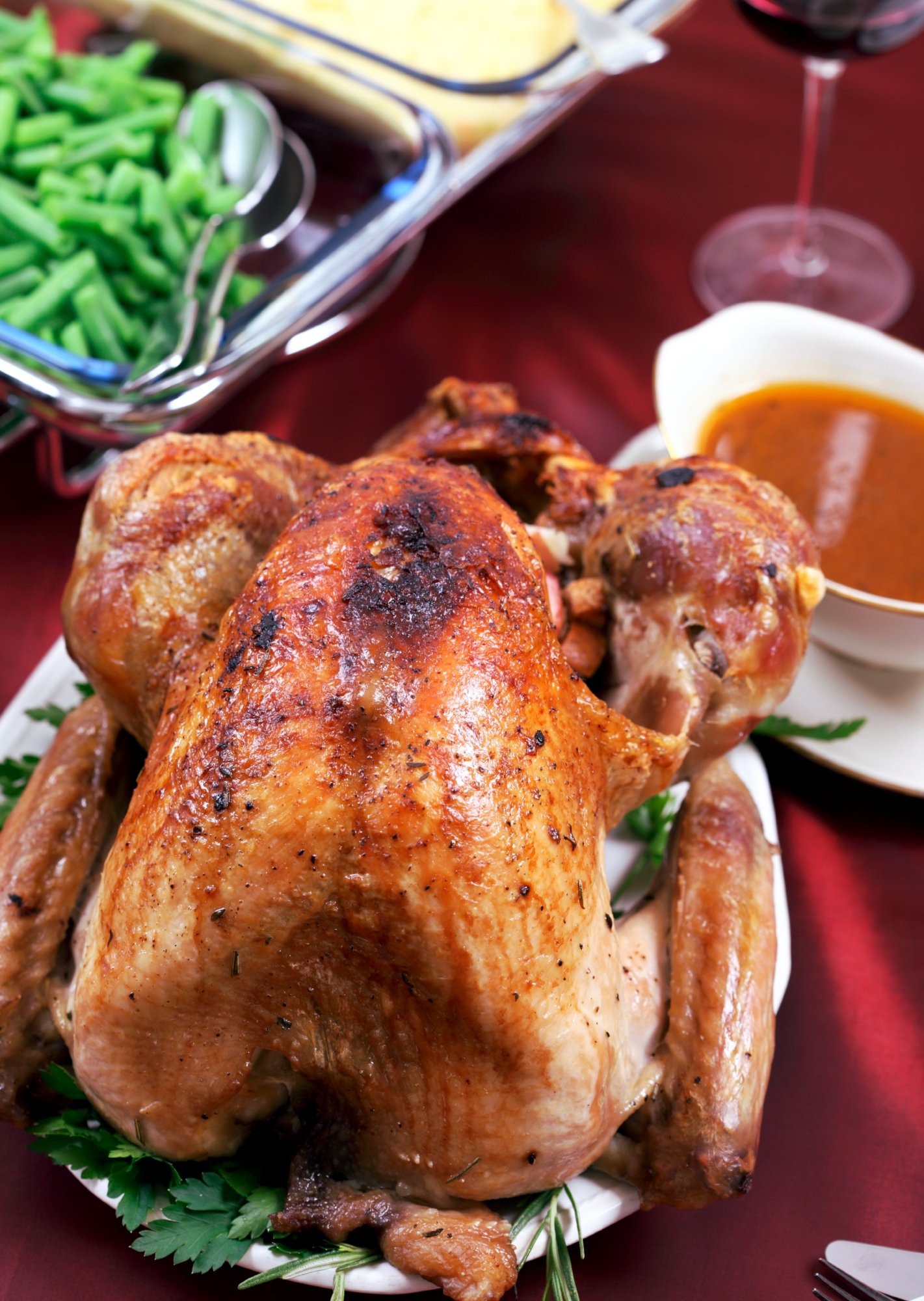 Herb-Roasted Turkey with Gravy | CalphalonUSAStore